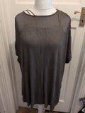 Yours 26/28 Dark Green Short Short T-shirt