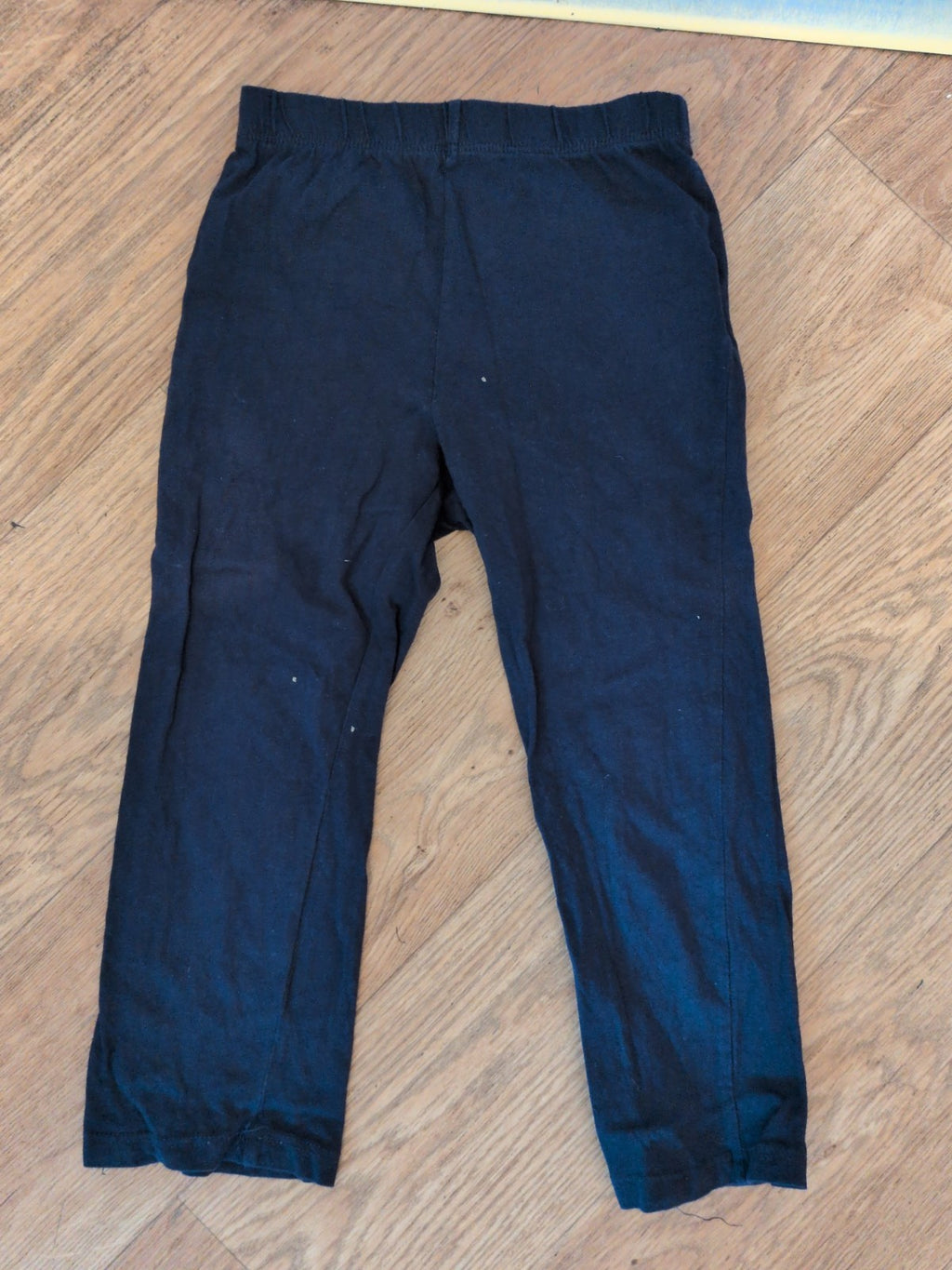 Girls 4 Years Navy Leggings