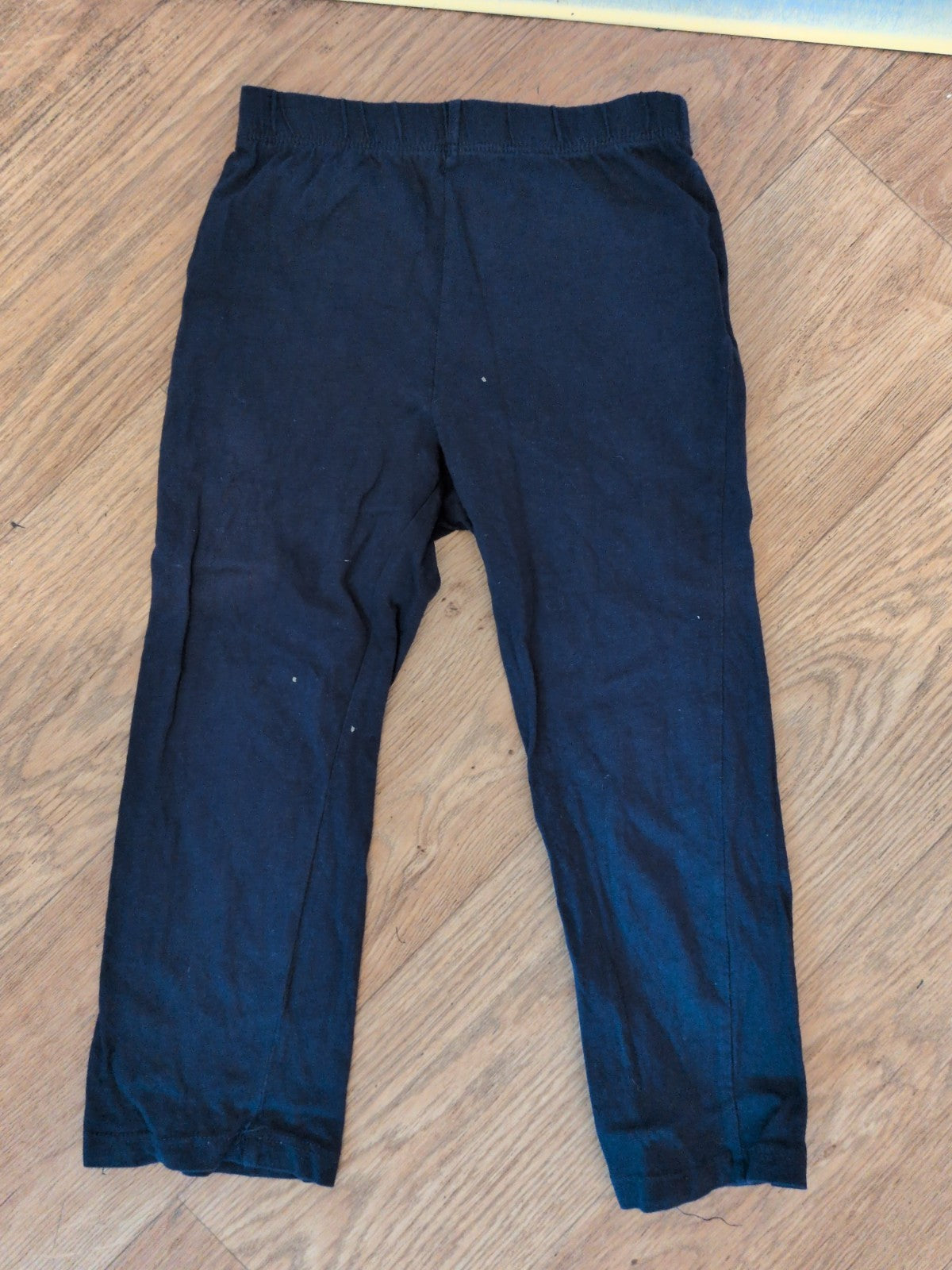 Girls 4 Years Navy Leggings