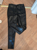 Primark 12 Black Pleather Trousers