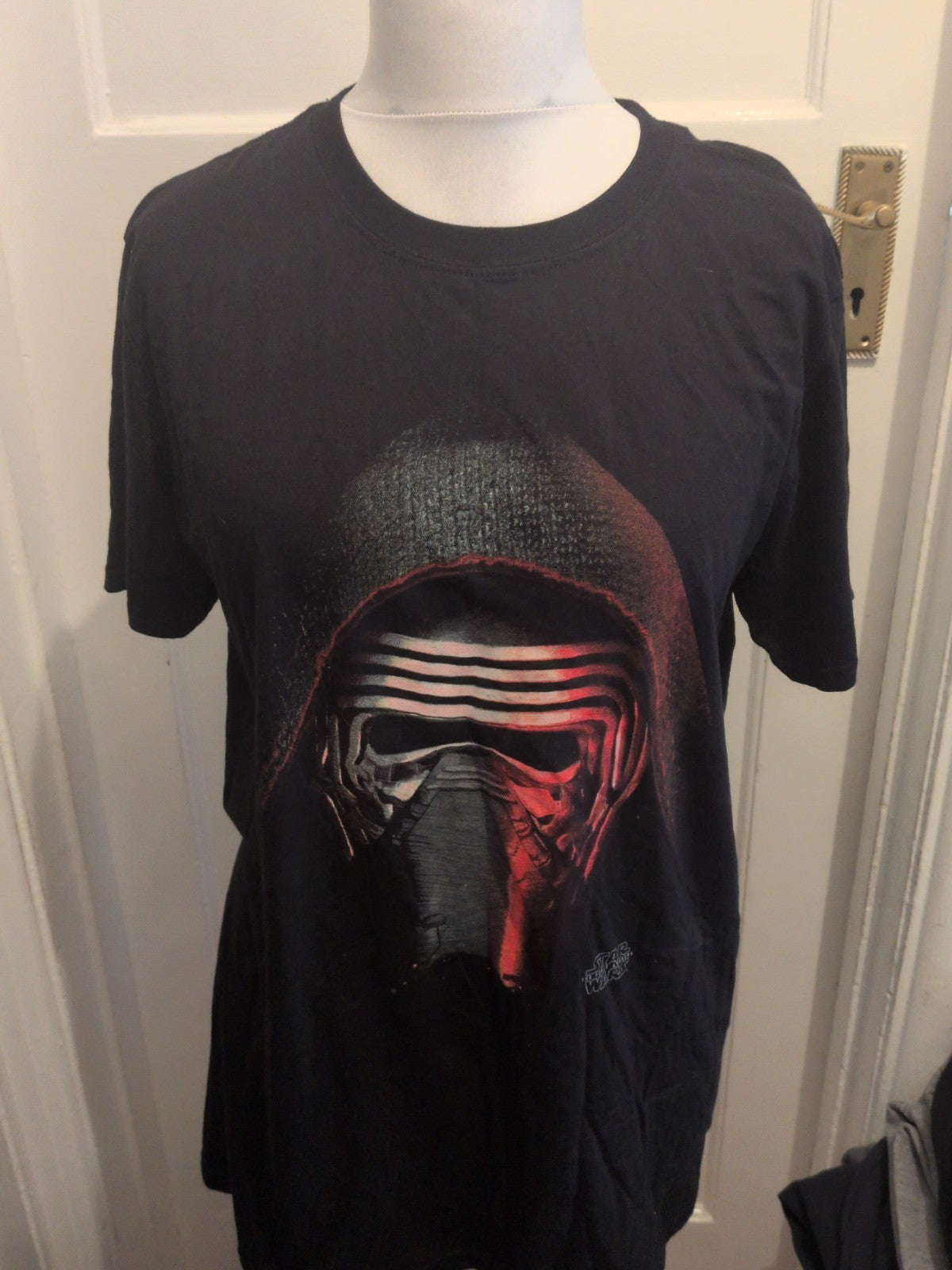 Star Wars Large Black Print Darth Vader Short Sleeve T-shirt