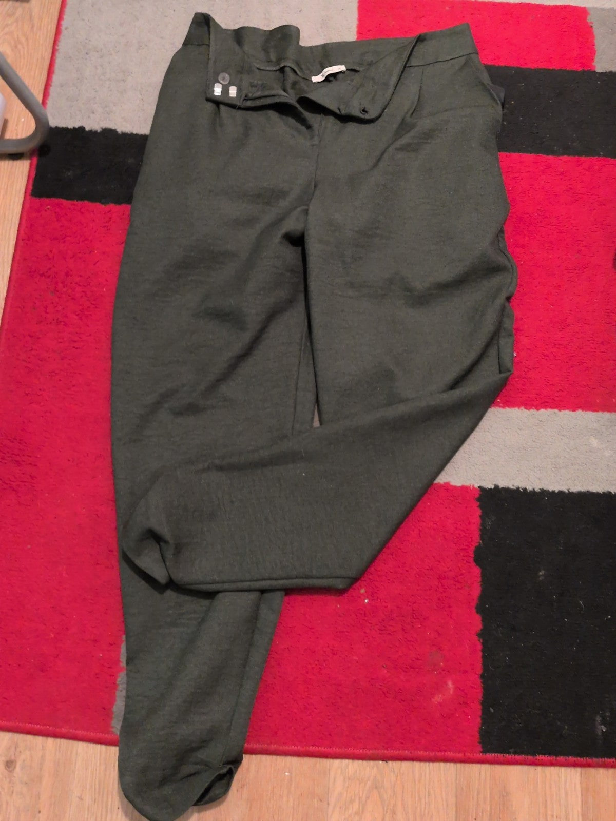 Ladies Tu Size 14L Dark Green Trousers