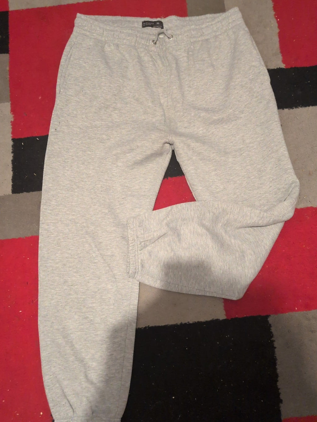 Primark XL Grey Elasticated Jogger Bobbling