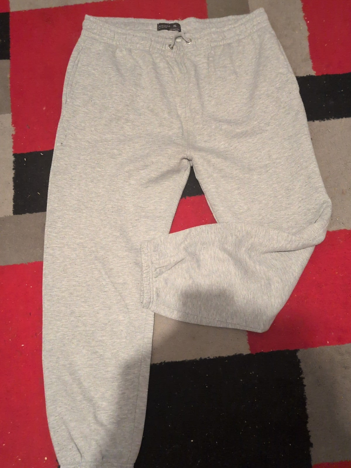 Primark XL Grey Elasticated Jogger Bobbling