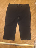 Ladies Marks And Spencer Size 18M Black Trousers