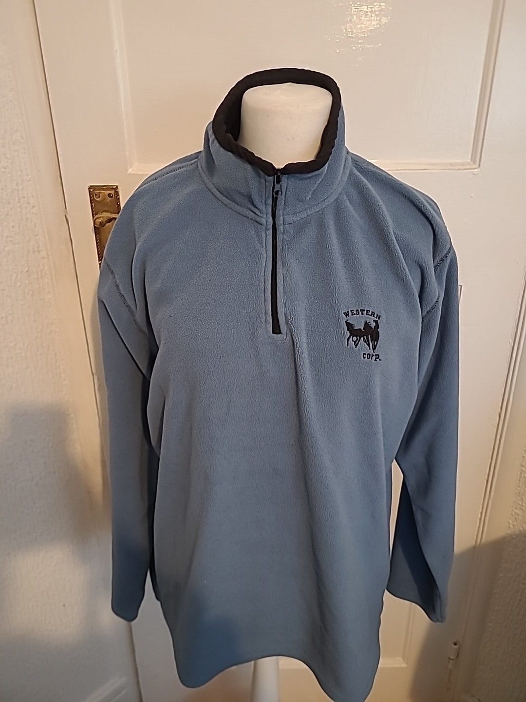 Mens Atlas Size XL Blue Pullover Jumper