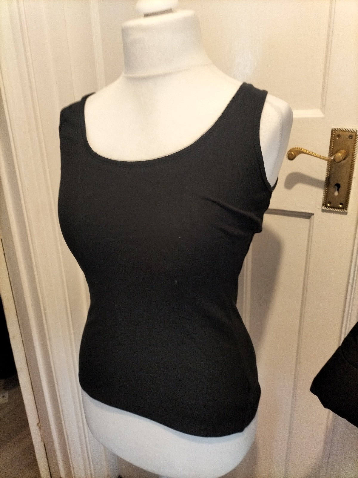 Ladies F&F Size 10 Black Essential Vest