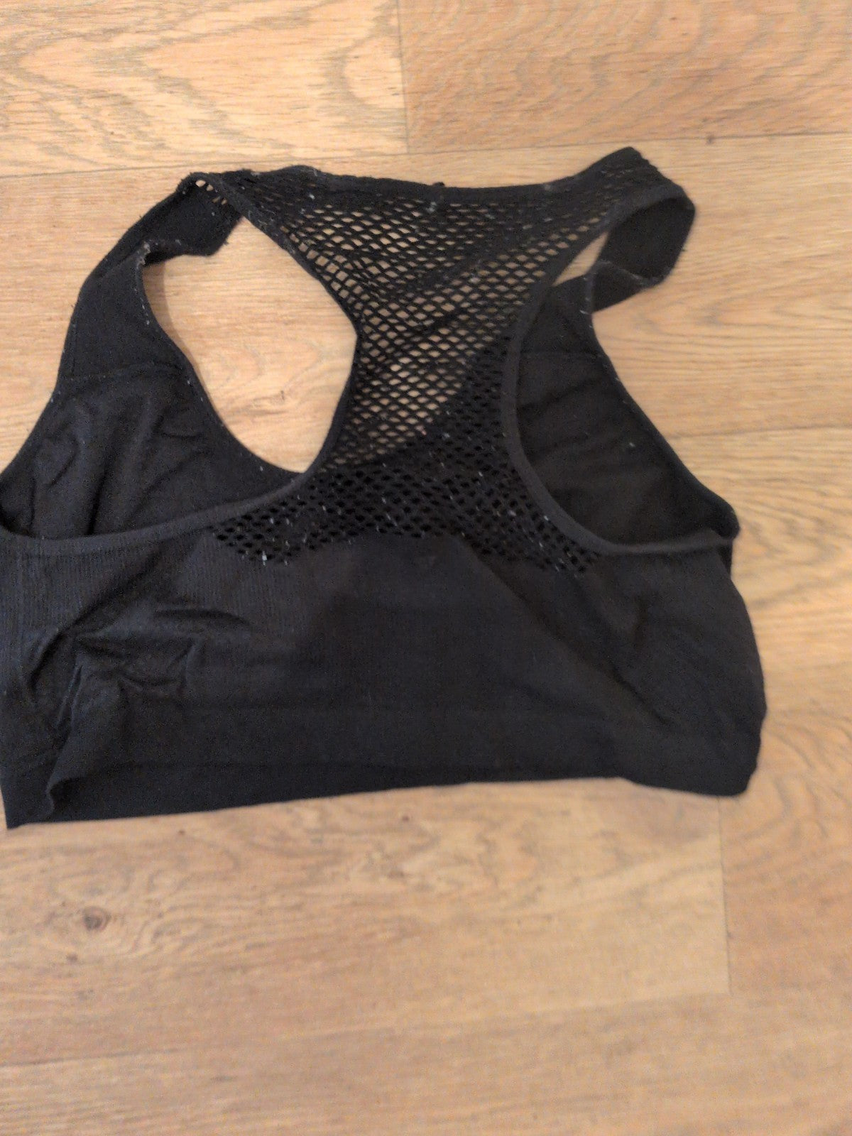 Workout 18/20 Black Sports Bra