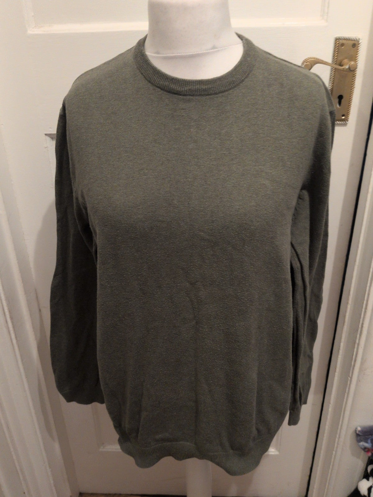 Tu Man Large Green Lightweight Pullover Jumper
