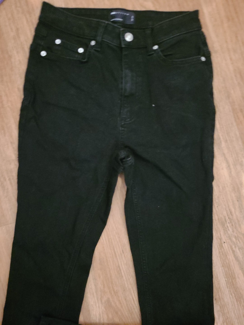 Ladies Asos Size 28x34 Black Slim Jeans