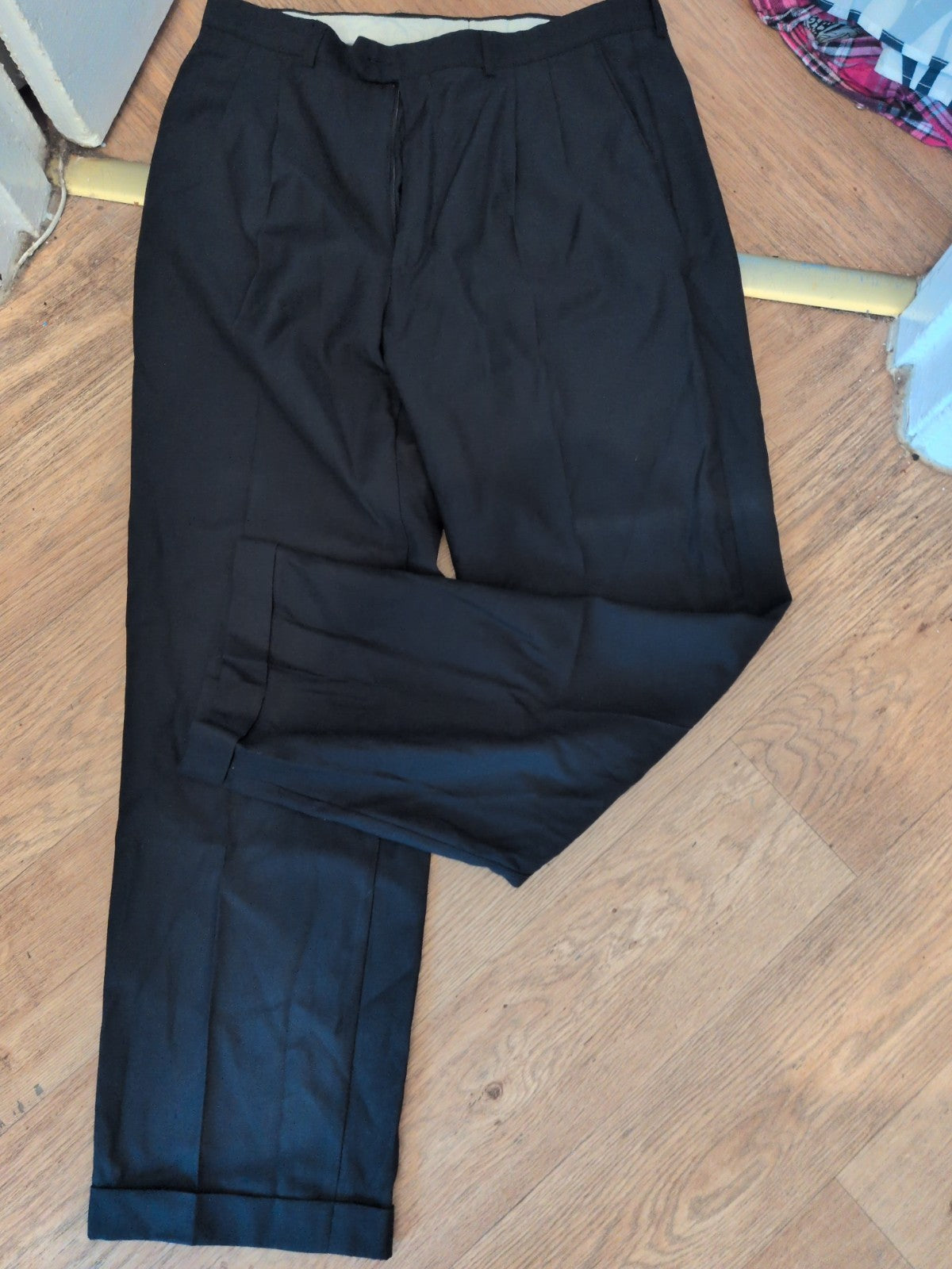 Jaeger 50R Drop 7 Navy Trousers