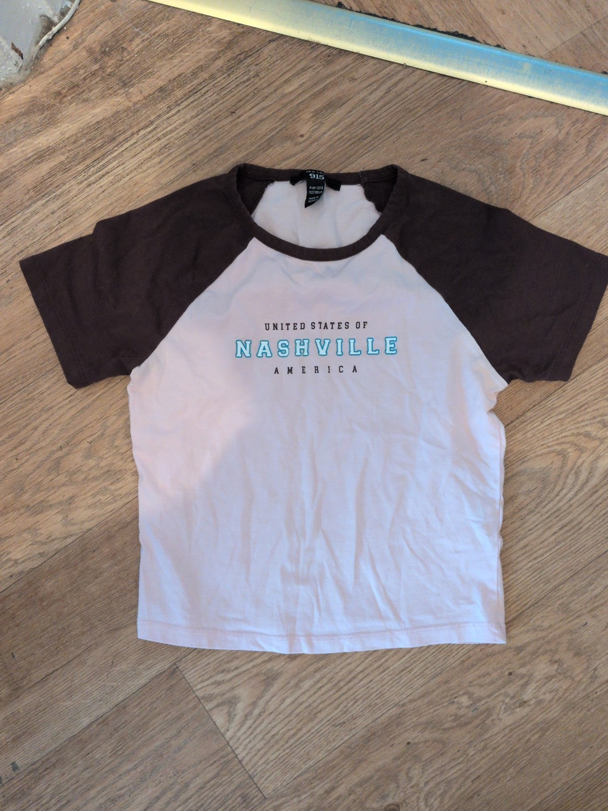 New Look 915 12-13 Years Pink And Brown Short Sleeve T-shirt