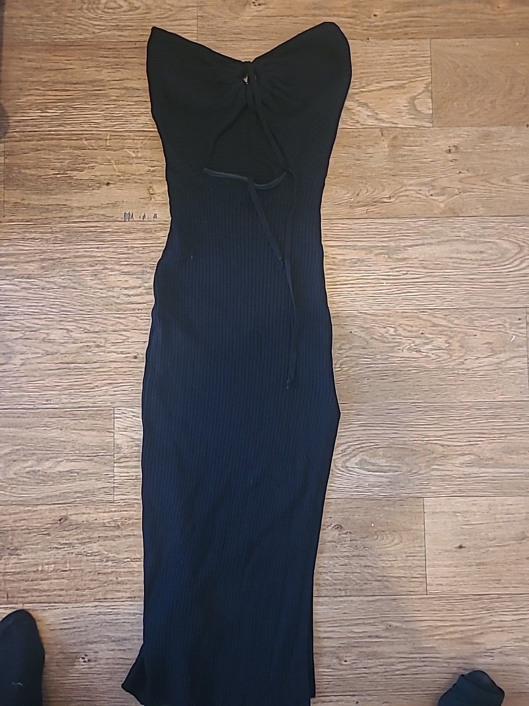 Ladies Giorgia Size Small To Medium Black Sleeveless Long Dress