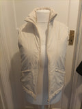 Ladies Dorothy Perkins Size 12 Pale Beige Puffer Jacket