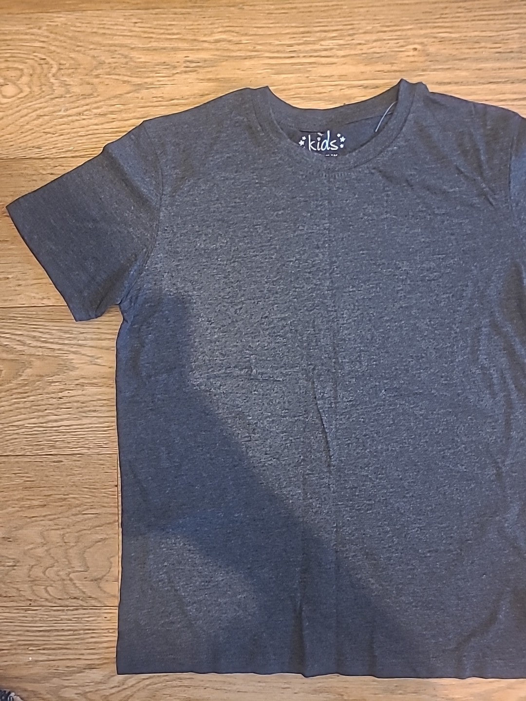 Girls Pep&Co Age 10-11 Years Grey Short Sleeved Tshirt