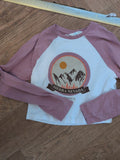 Primark Extra Small Multicoloured California Crop T-shirt