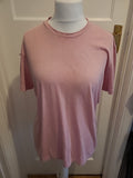 Mens George Size Large Pink Short Sleeved Tshirt