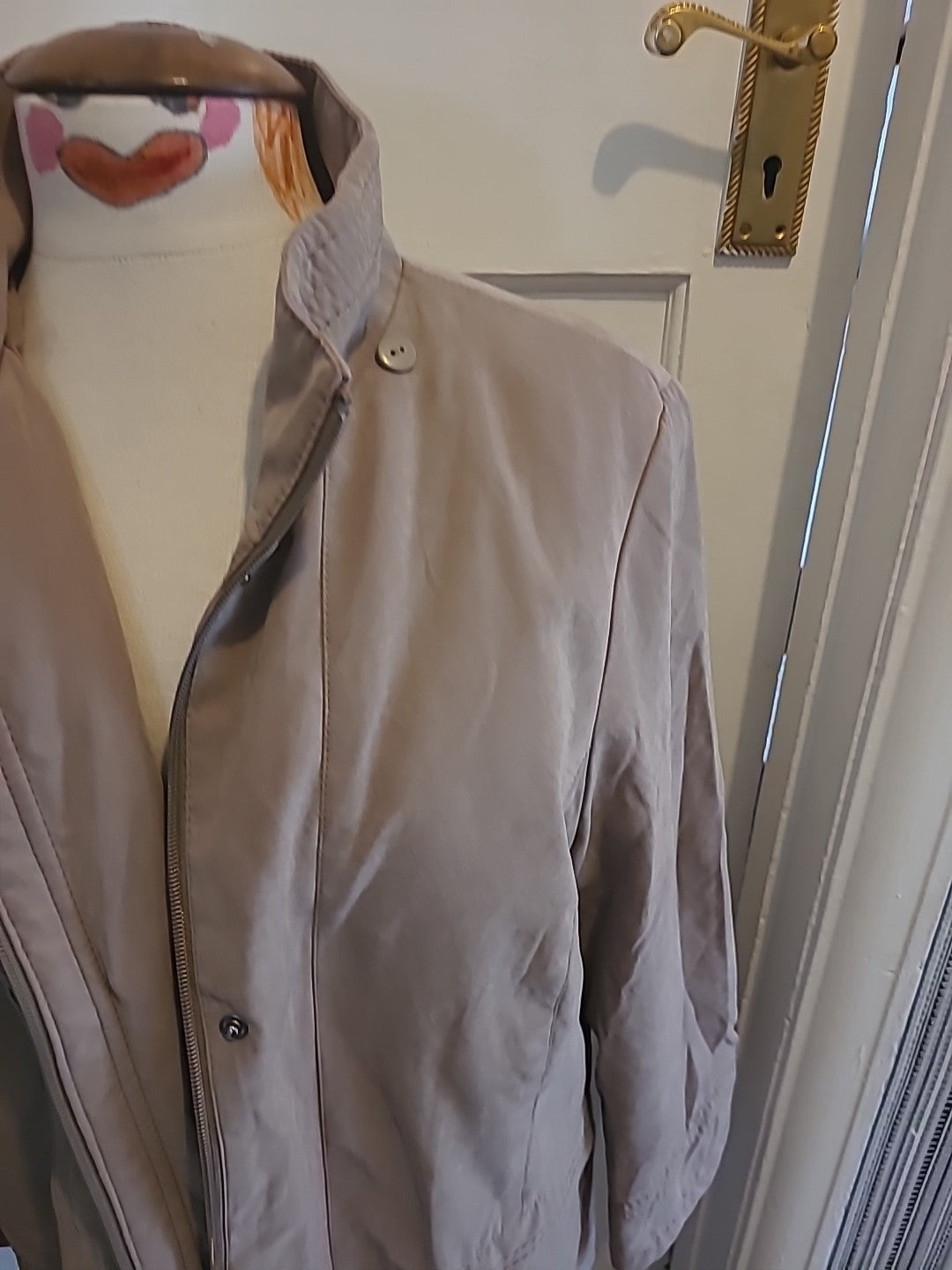 Ladies BM Collection Coat Size Med Khaki