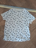 Next 4-5 Years White Spot Short Sleeve T-shirt