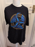 Jts XL Black Print Short Sleeve T-shirt