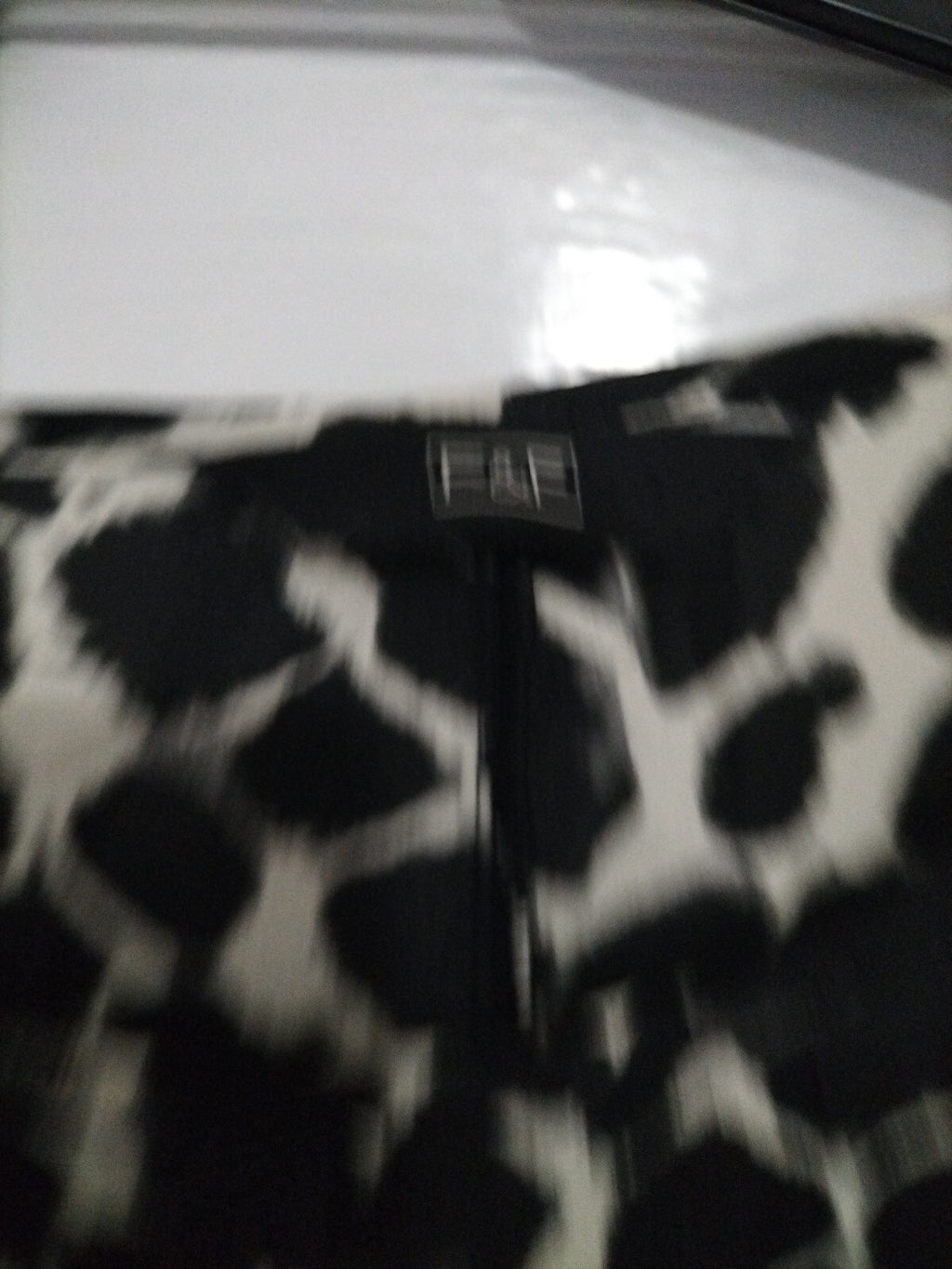Ladies F+F Size 6 Zebra Print Top