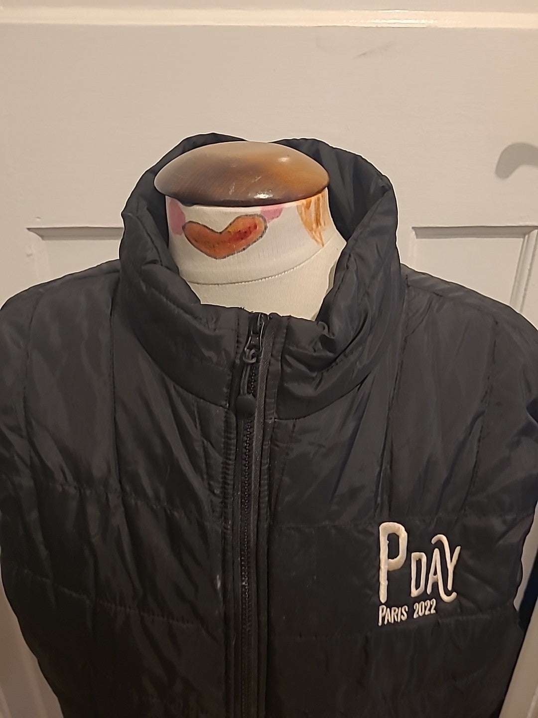 Mens Pen Duick Size XL Black Sleeveless Puffer Jacket