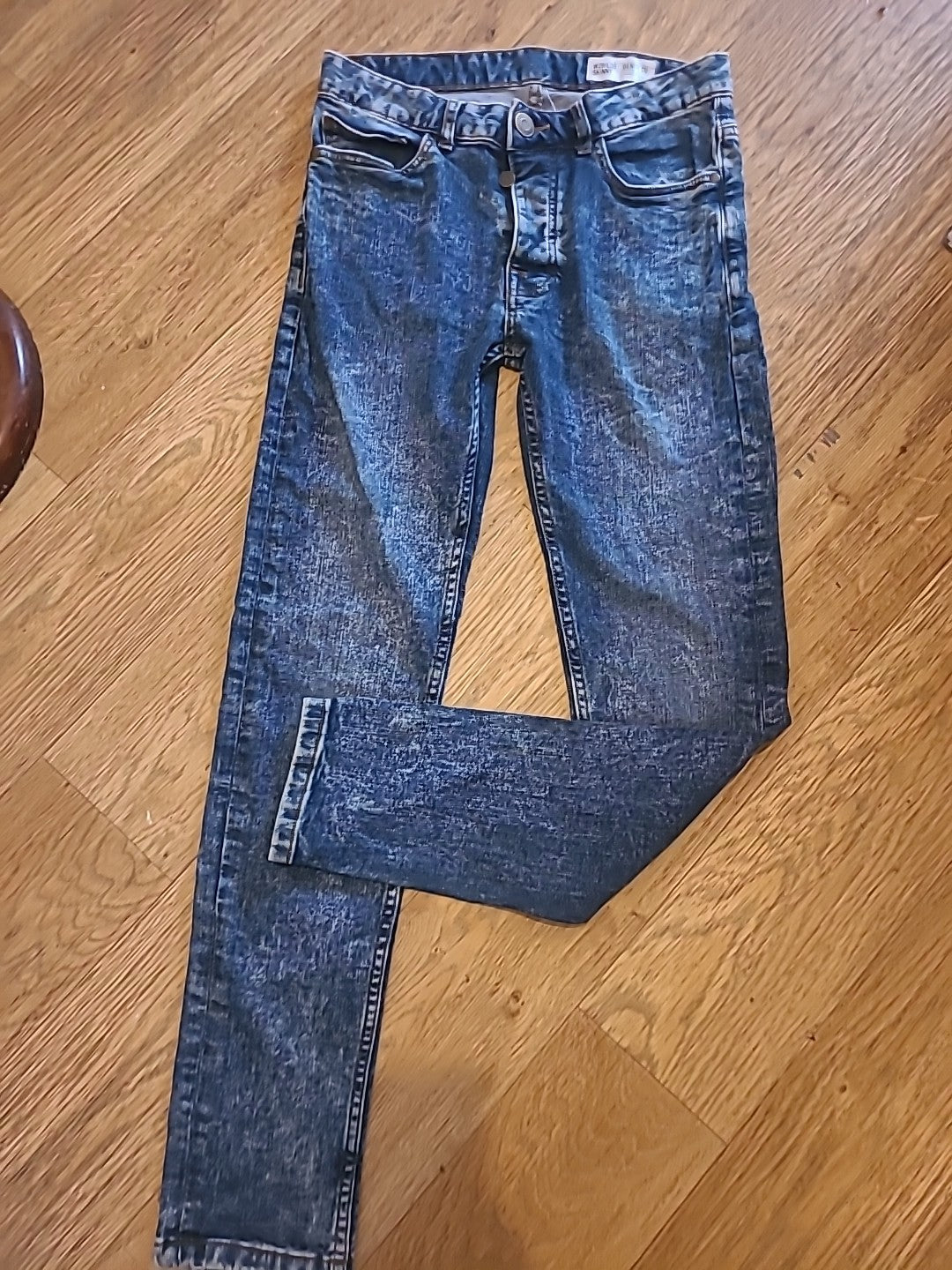 Ladies Denim&Co Size 28x30 Skinny Denim Jeans