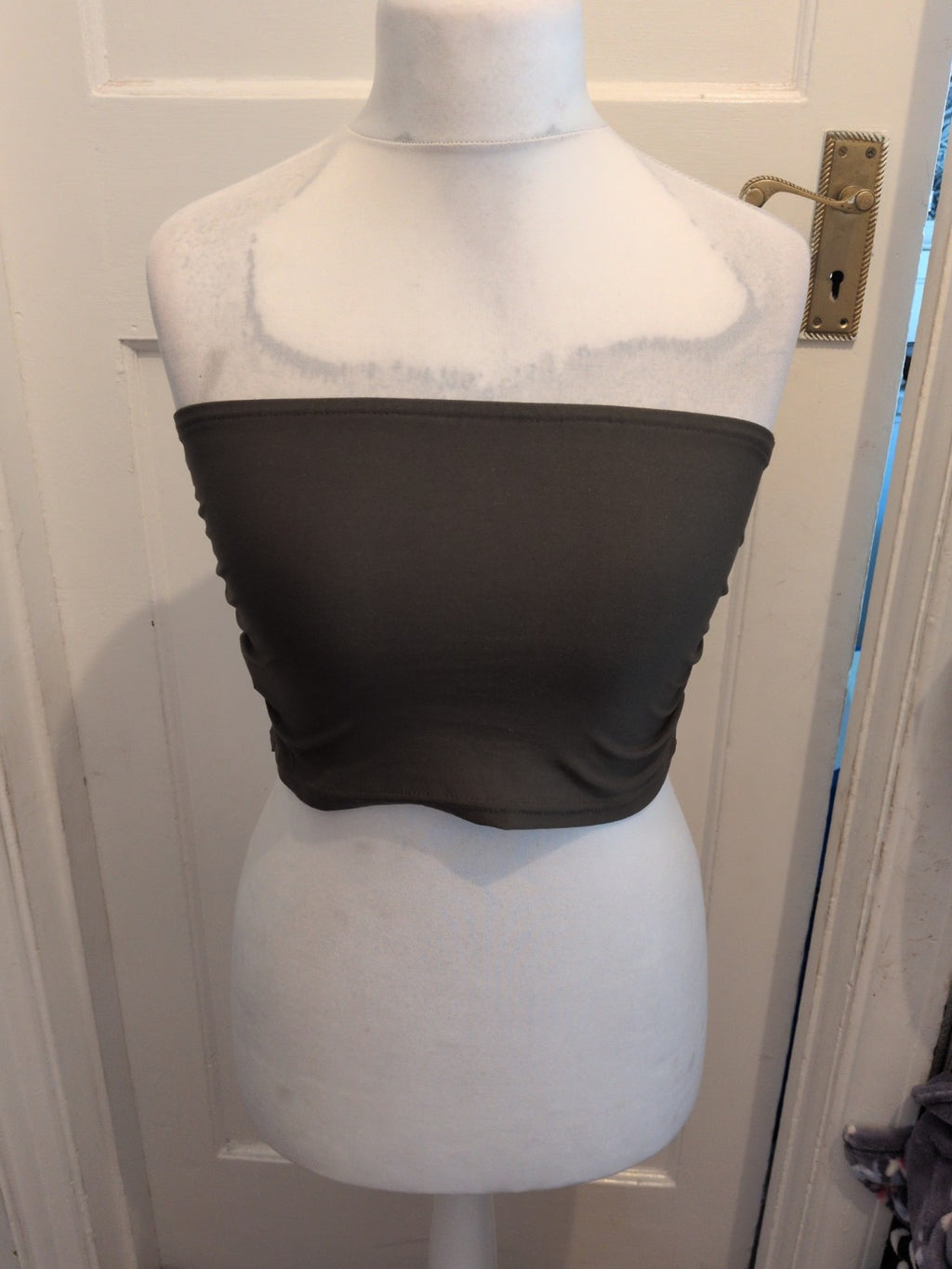 Shein Medium Dark Green Boob Tube Rop