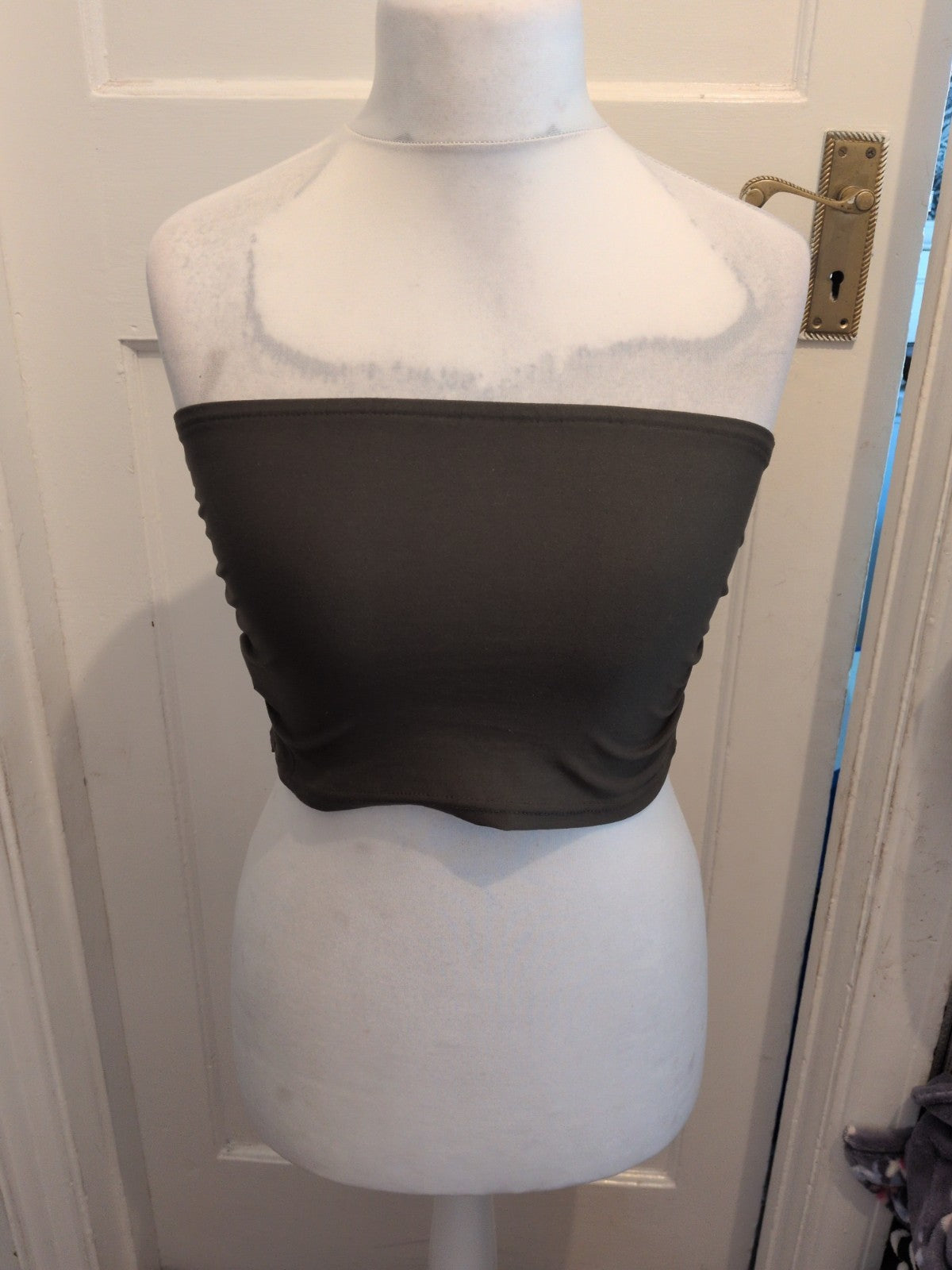 Shein Medium Dark Green Boob Tube Rop
