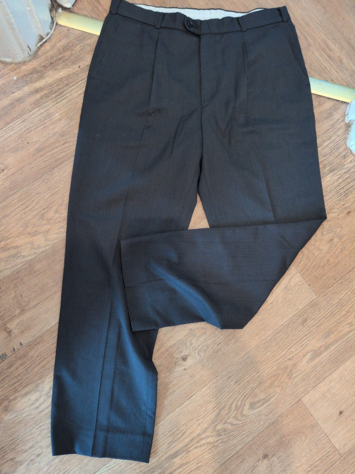 Pinstripe 38" Grey Smartwear Trousers