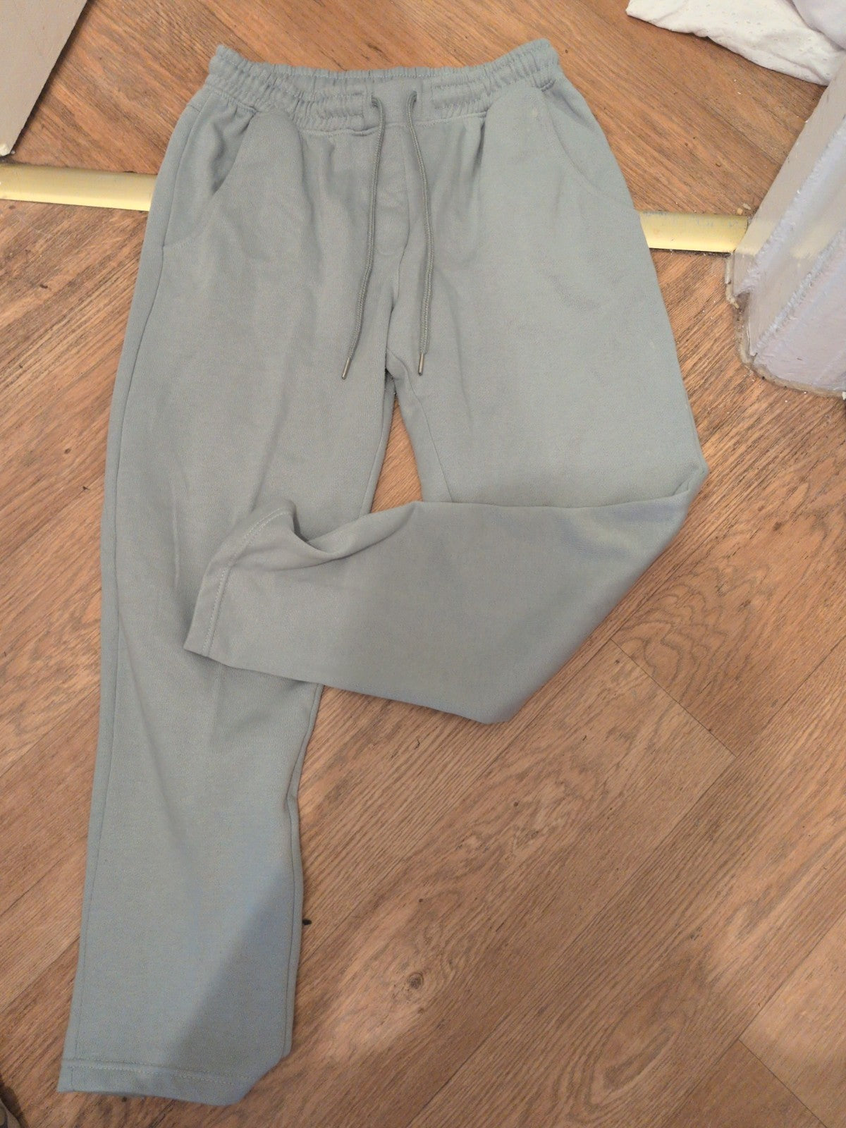 Amber 12-14 Grey Elasticated Joggers