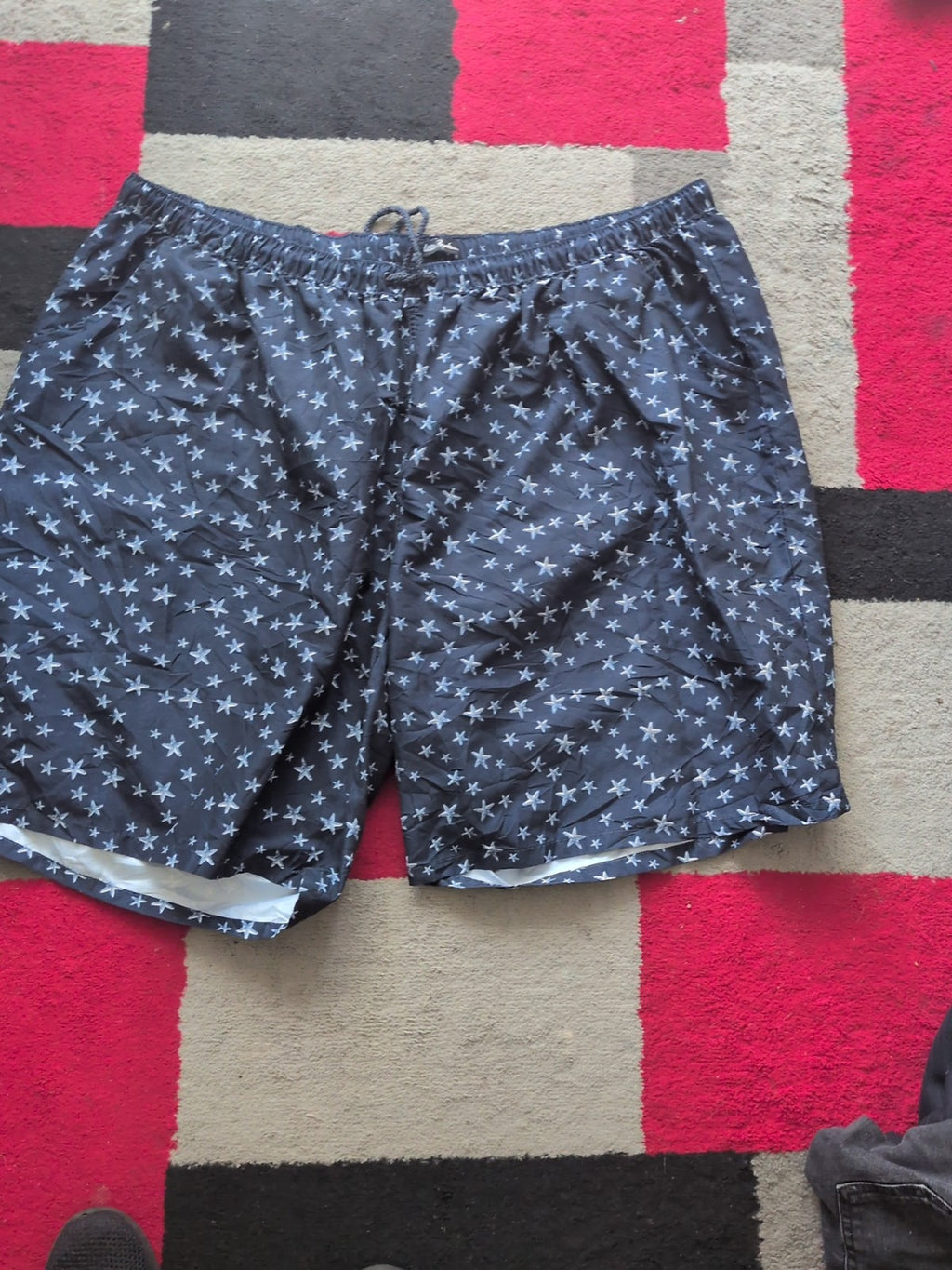 Ulla Popken 36-38 Navy Starfish Shorts