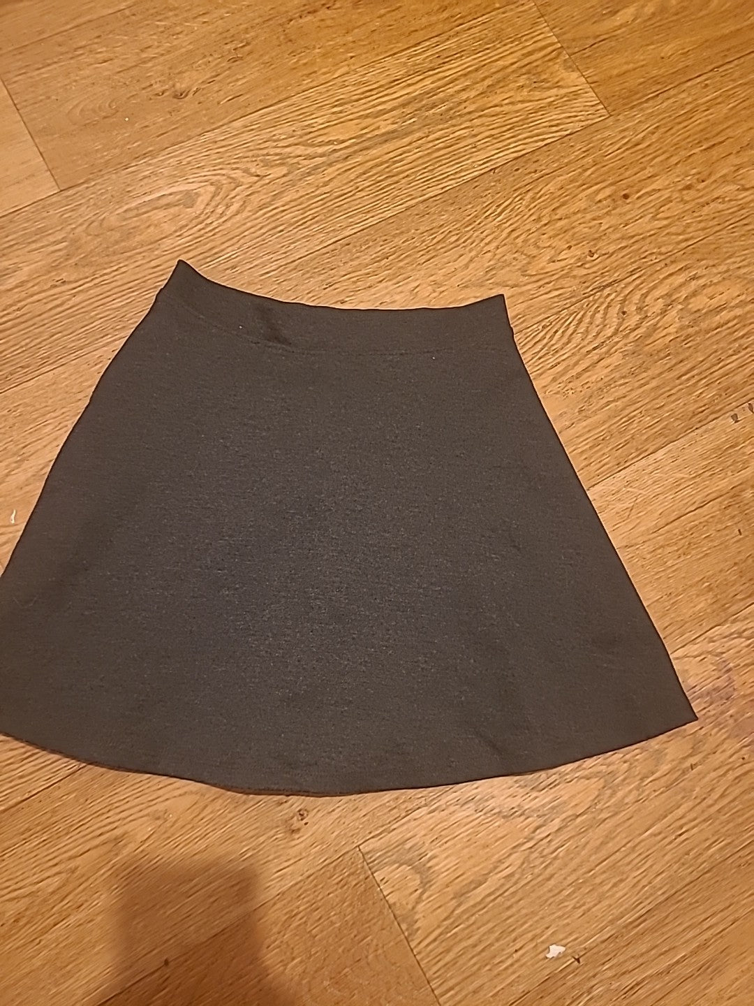 Girls Tu Age 9 Years Grey Stretch Flare Skirt Uniform