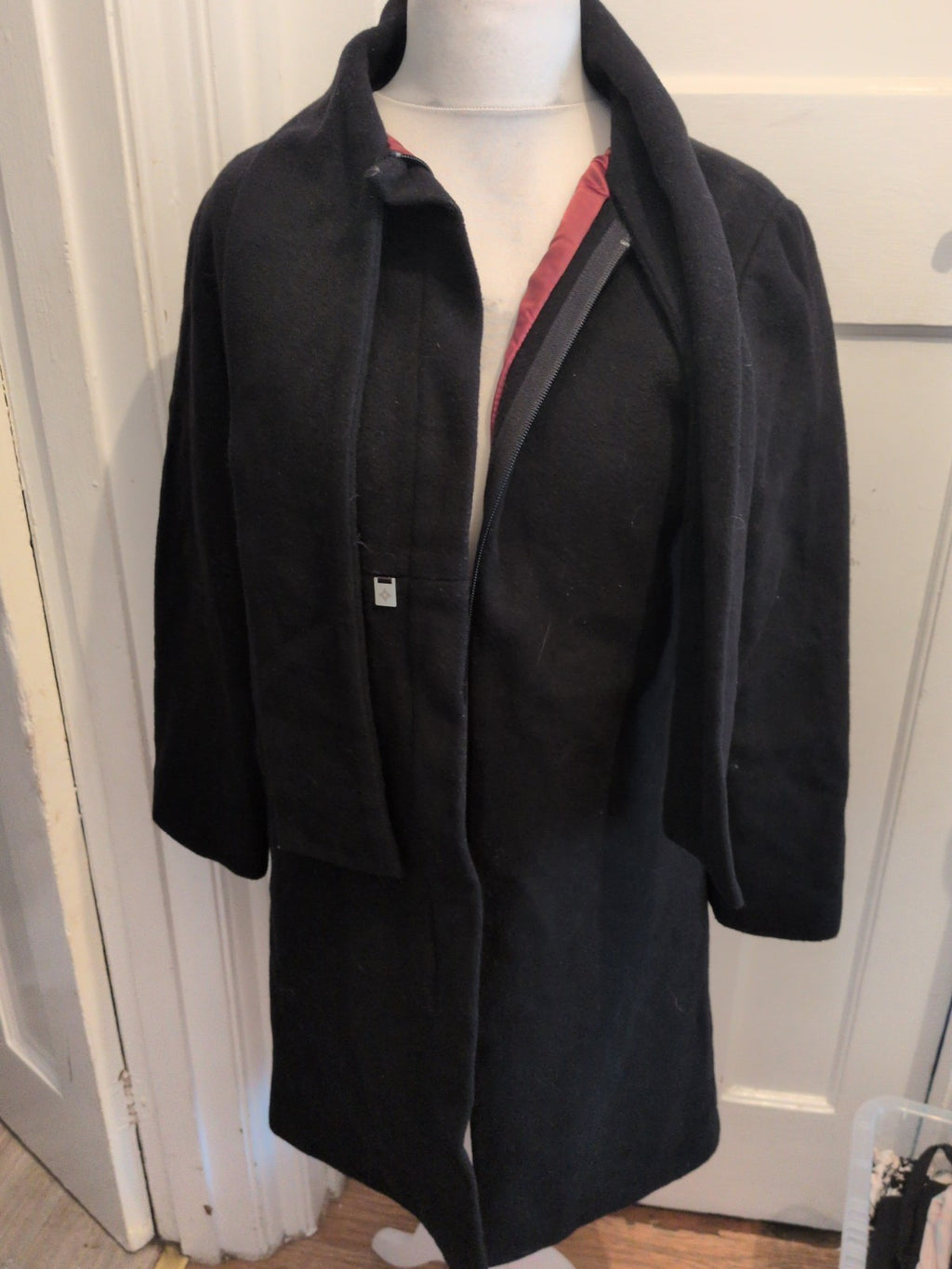 Child London Small Black Lined Full Zip Jacket