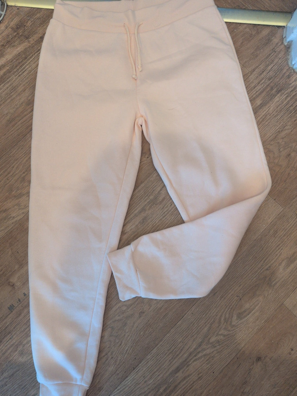 XL Pale Pink Elasticated Joggers