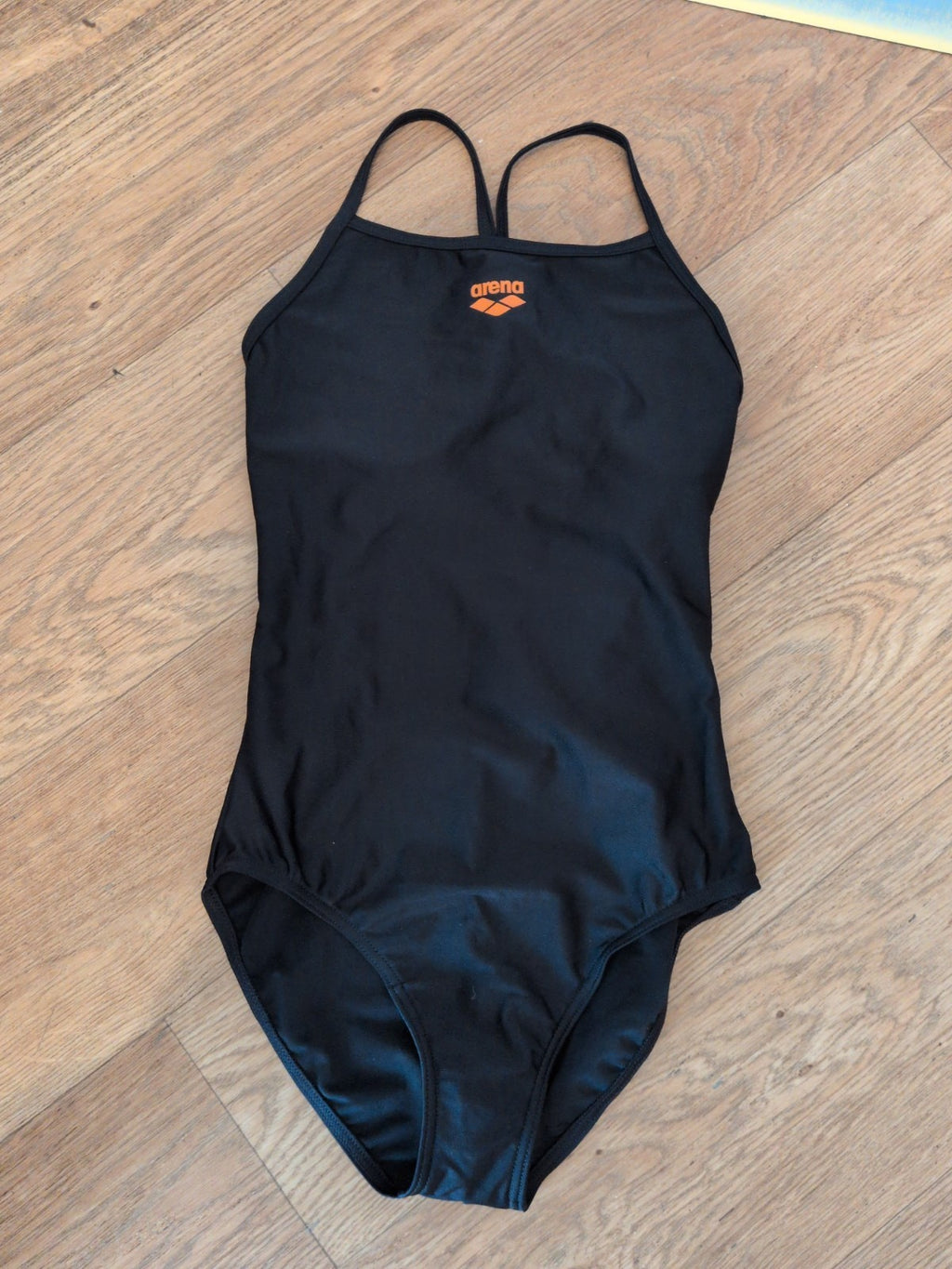 Brand New Girls Arena Size 28 Approx 12-13 Years Black Swimsuit