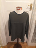 Mens Cs Active Size Large Khaki/Dark Green Pullover Jumper
