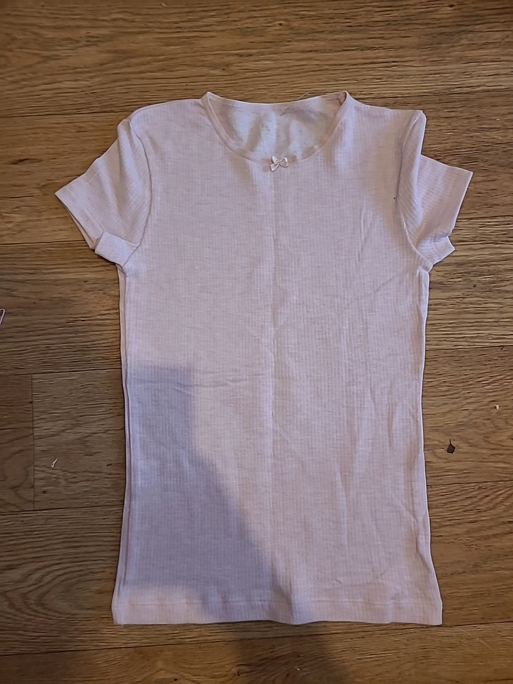 Girls F&F Age 11-12 Years Pink Short Sleeved Tshirt