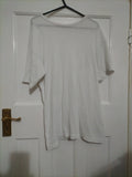 Ladies Originals Size Large White Short Sleeved Tshirt