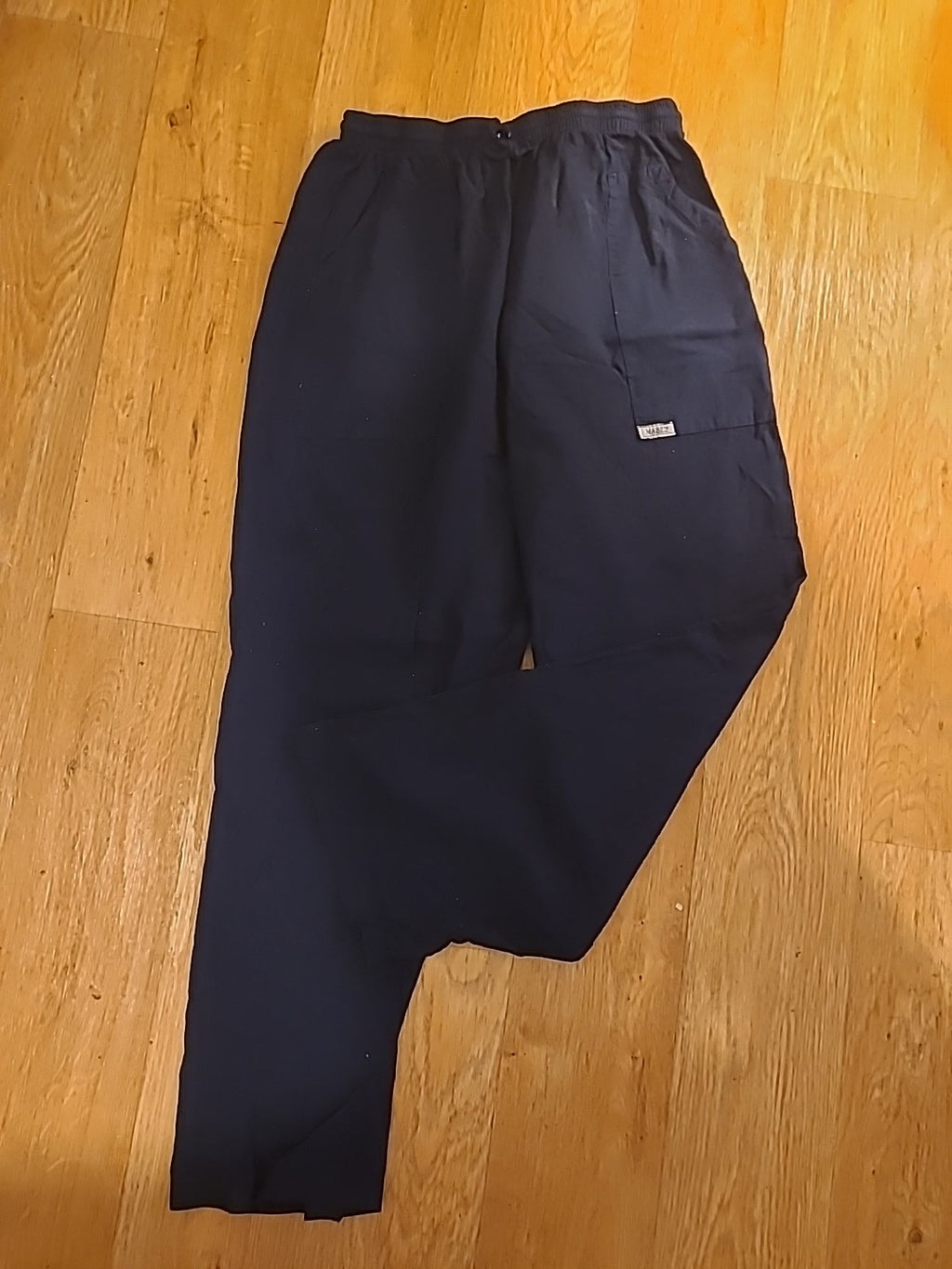 Mens Mabel Size Small Navy Elasticated Jogger