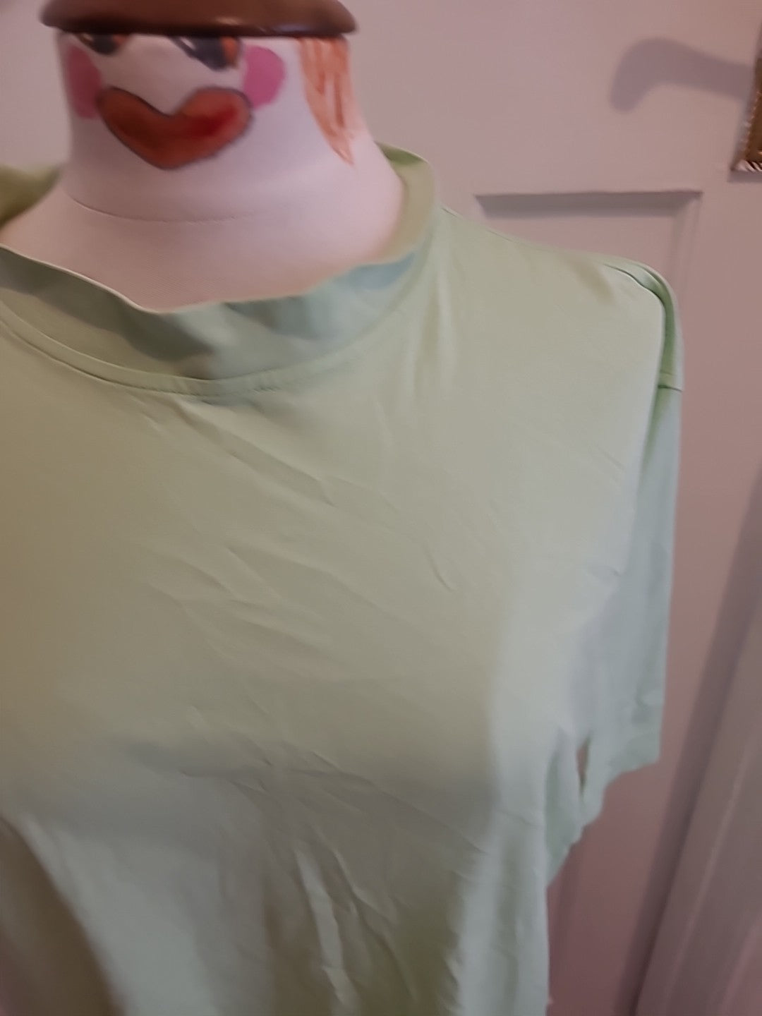 Mens Callaway Golf Size Medium Pale Green Short Sleeved Tshirt