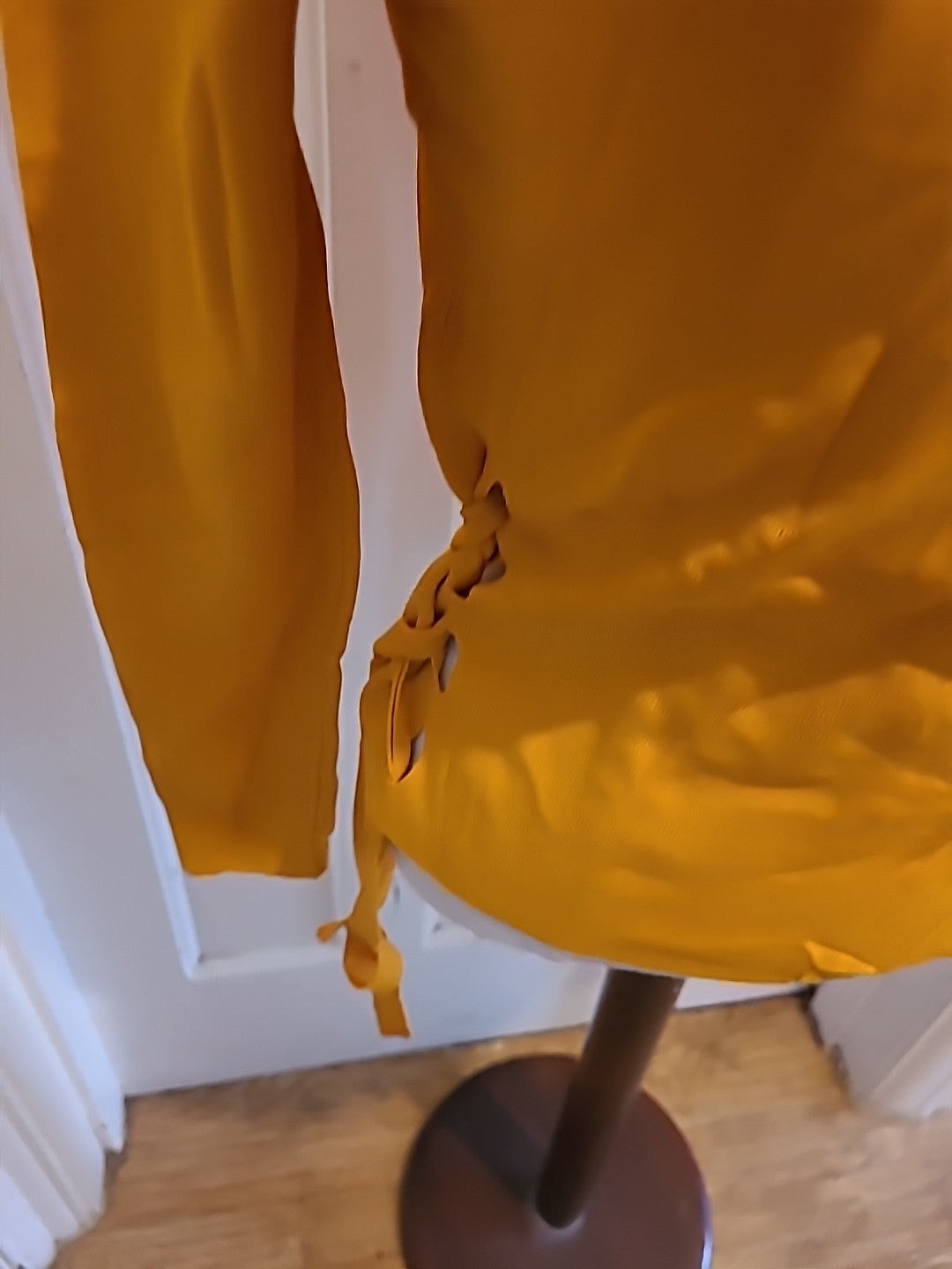 Ladies Tu Size 8 Mustard Long Sleeved Jumper