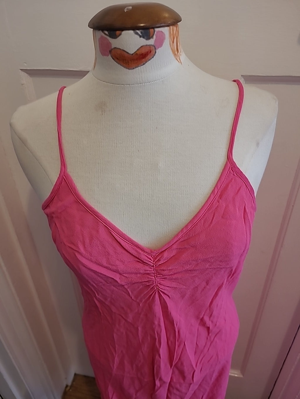 Ladies George Size 12 Pink Sleeveless Long Dress