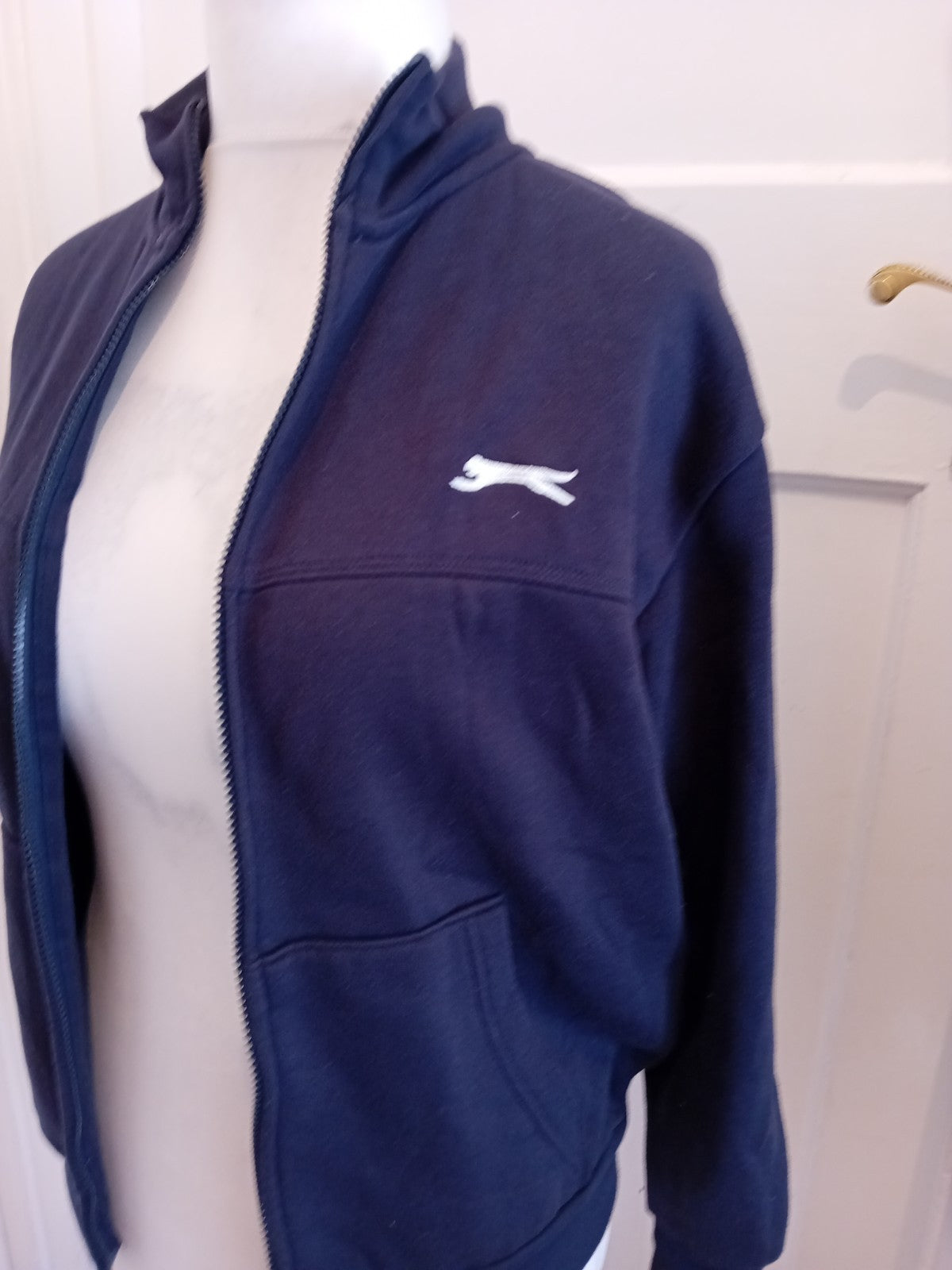 Slazenger Small Navy Full Zip Jacket