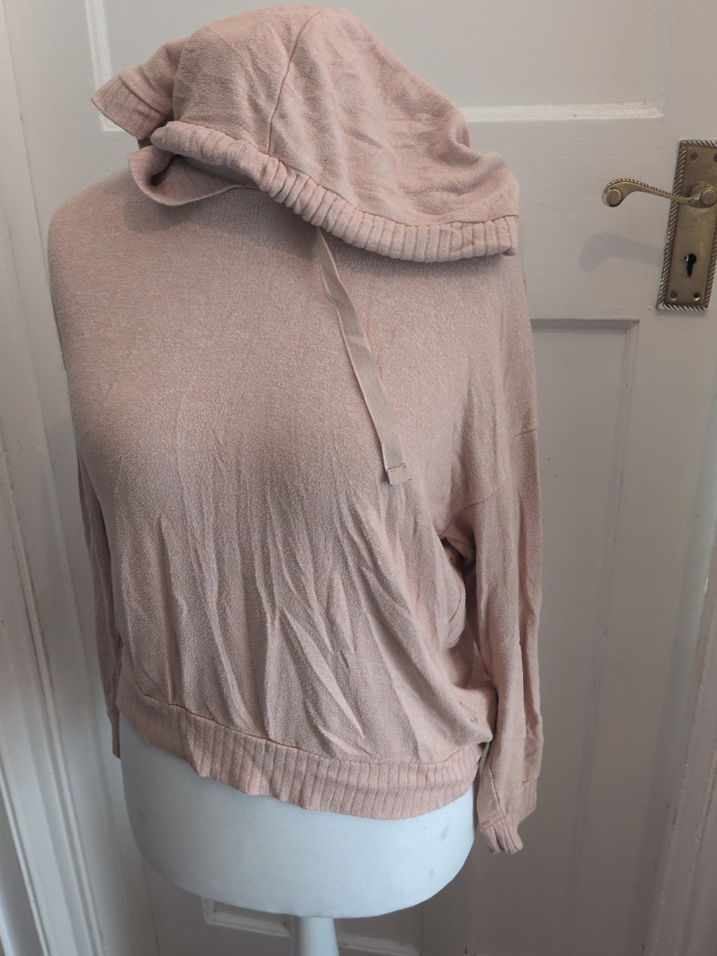 Primark 10-12 Pink Hooded Pyjama Top