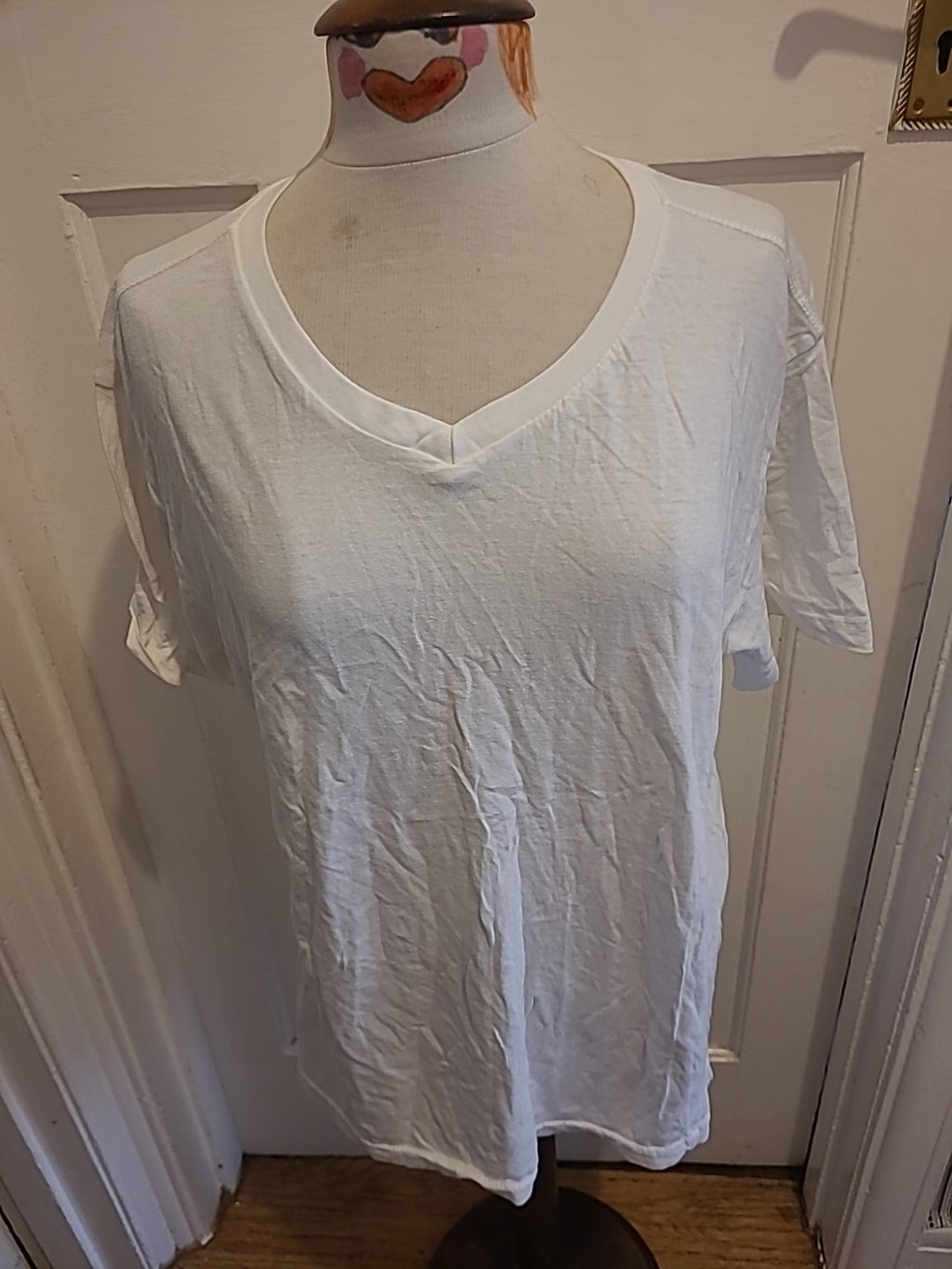 Mens Donnay Size 3XL White Short Sleeved Tshirt