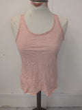Ladies Primark Size Small Pink Slouchy Vest T-shirt Sleeveless