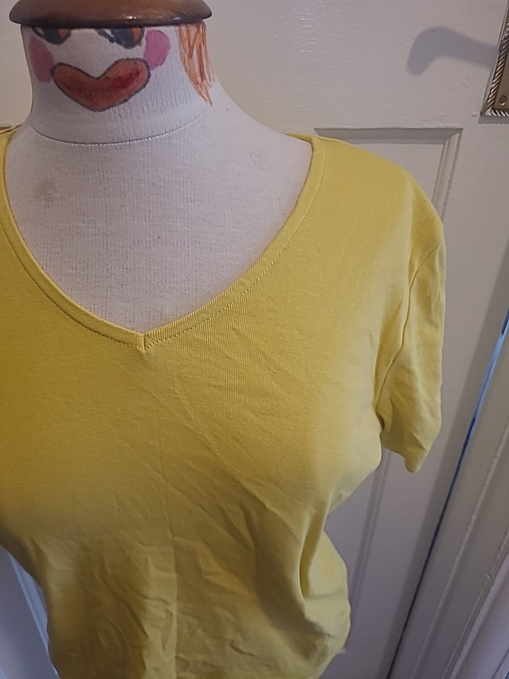 Ladies Bonmarche Size 14 Lime Short Sleeved Tshirt