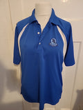 Mens Size XL Blue Churston Gold Club Polo