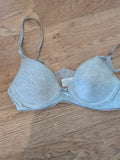 George 30A Grey Padded Underwired Bra